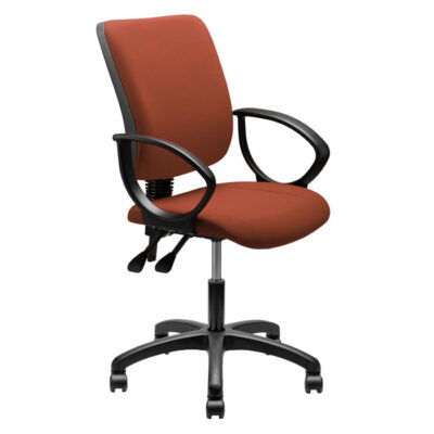 2160 CB Silla operativa ECO SIT SQUARE con coderas
