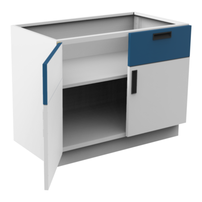 B1-100 Puerta y entrepaño - puerta doble