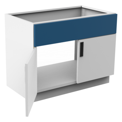 B2-120 Porta tarja - puerta doble