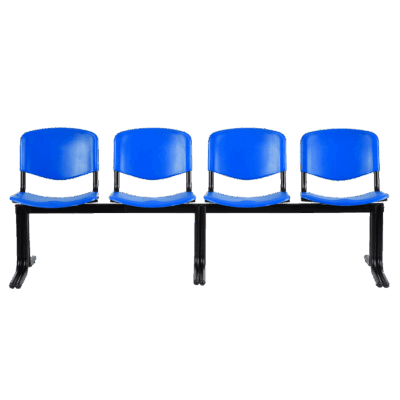 BM 664 DT PP banca de 4 plazas en polipropileno