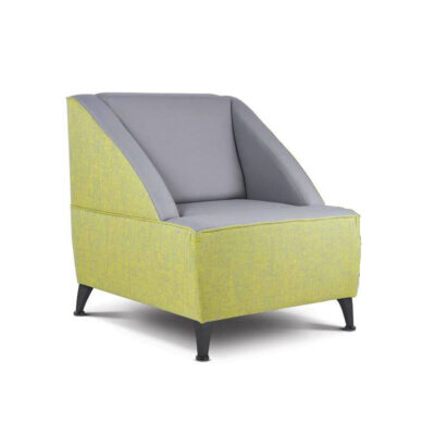 BM S 562 sofá dos plazas tapizado con patas de madera