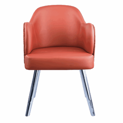 BM 1923 silla ejecutiva tipo concha, base de 4 patas