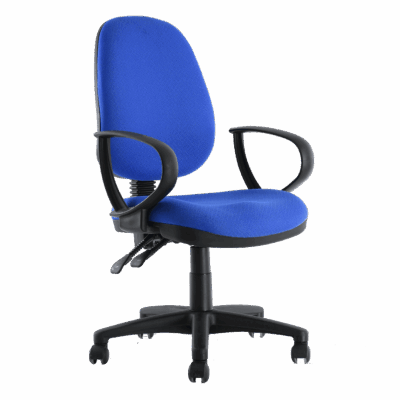 BM 230 BR7 Silla operativa de respaldo medio, brazos fijos