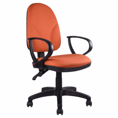 BM 600 PL Silla operativa alta, brazos fijos