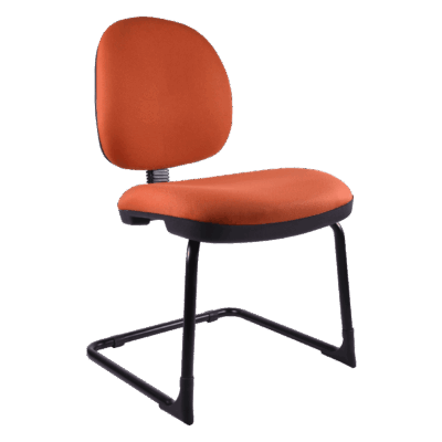 BM 609 silla para visitante sin brazos, con trineo