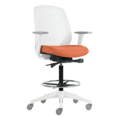 BM 7505 BL silla para dirección respaldo alto, con brazos