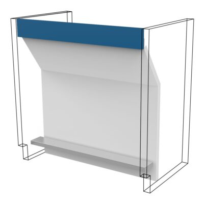 E3BB-080 Espacio de trabajo bajo emplazamiento de balanza