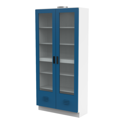 0ER2-90 Vitrina guarda-reactivos Puerta enmarcada