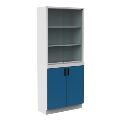 EVMP1-080 Vitrina mixta Puerta sólida