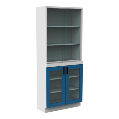 EVMP2-080 Vitrina mixta Puerta enmarcada