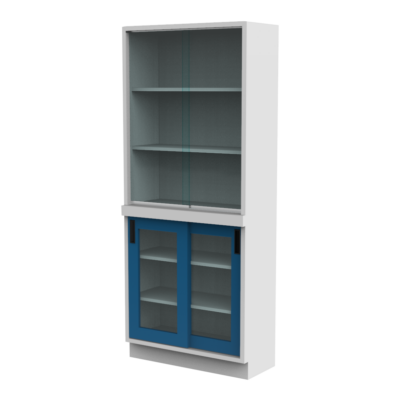 EVMP4-100 Vitrina mixta Puerta enmarcada corrediza