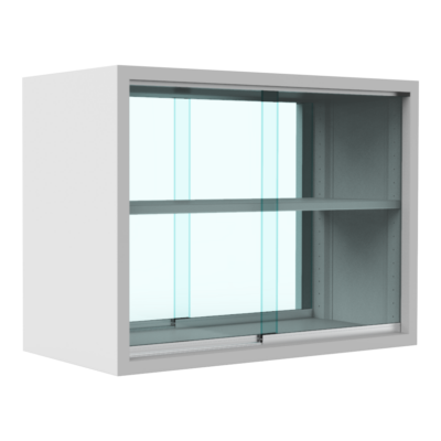 EVR-090 Vitrina para repisa Puertas de vidrio