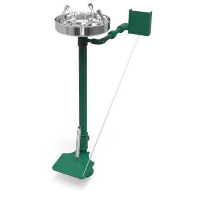 GC-210-DP Lavaojos de columna galvanizado