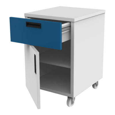 MB3-045I Puerta, cajón y entrepaño - abatimiento izquierdo