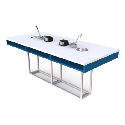 ME LP 120 Mesa cubierta laminado plástico