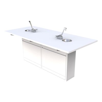 ME LP 210 Mesa cubierta laminado plástico