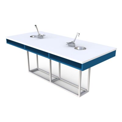 ME LP 220 Mesa cubierta laminado plástico