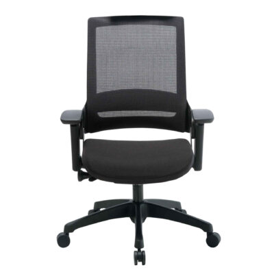 BM 7911 silla ergonómica de uso pesado, en estructura de nylon, brazos ajustables