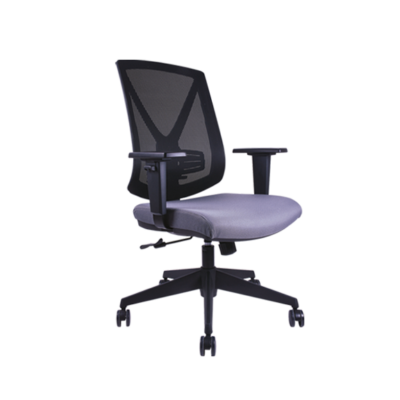 BM 8951 ejecutivo de respaldo alto, respaldo en malla, soporte lumbar base spyder y pistón certificado